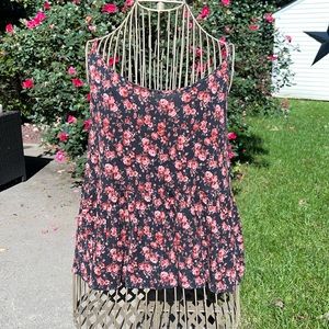 AEO Floral Rose Tank